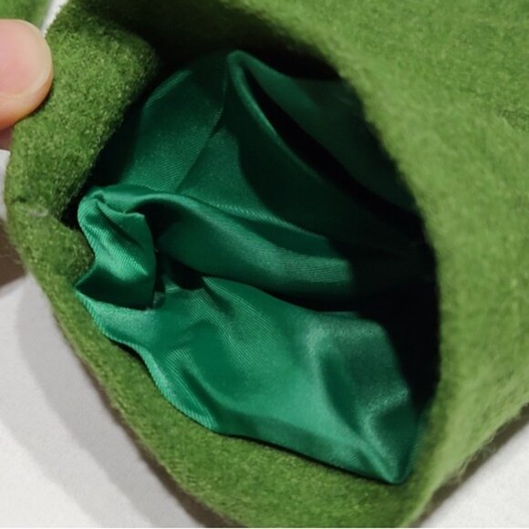 Ylistyle Green Retro Style Wool Blend Maxi Dress  4? - Picture 6 of 14